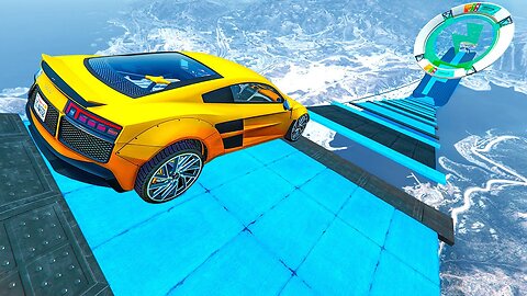 EPIC GTA 5 FrannModz51 MEGA RAMP GAMEPLAY 😎🏁