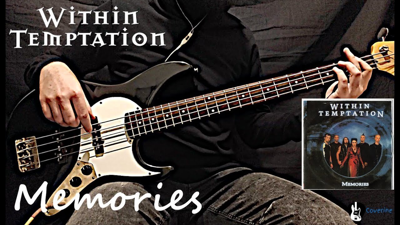 Within Temptation - Memories Bass Cover (Tabs)