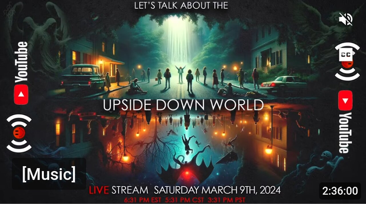 LET'S TALK ABOUT THE UPSIDE DOWN WORLD