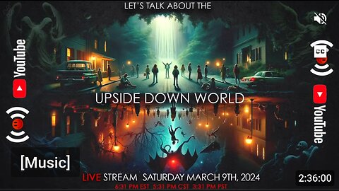 LET'S TALK ABOUT THE UPSIDE DOWN WORLD