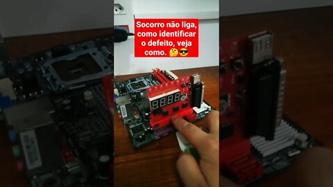 Placa mãe não liga? Veja como identificar o problema. 😎