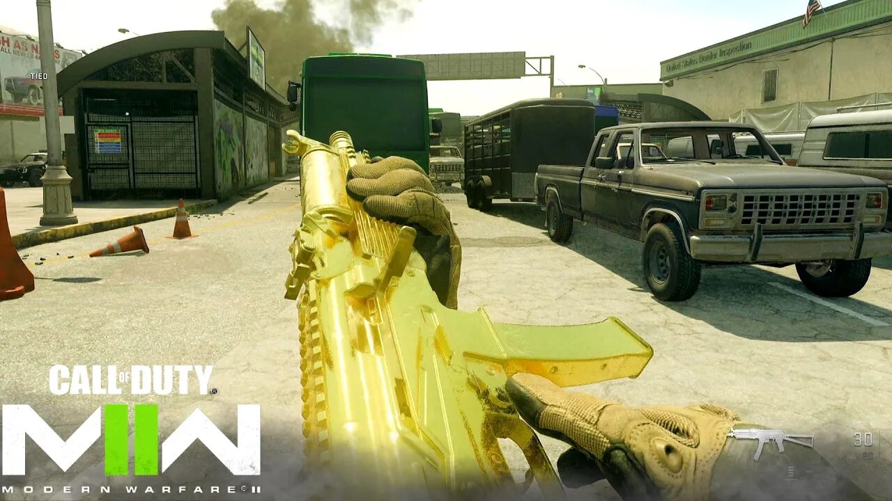 Gold Veznev-9K Showcase (Call of Duty: MWII)