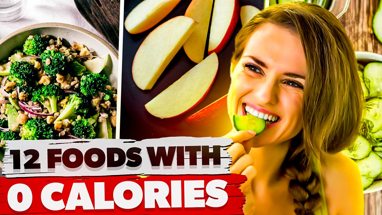 EAT MORE and WEIGH LESS? | 12 Foods With Almost 0 Calories | Break Weight Loss Plateau