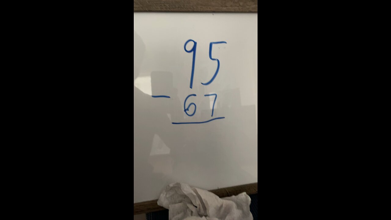 2 Digit Subtraction with Regrouping Example