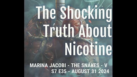 Marina Jacobi - SHORT VIDEO - The Truth About Nicotine