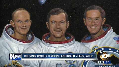 Reliving Apollo 11 moon landing 50 years later