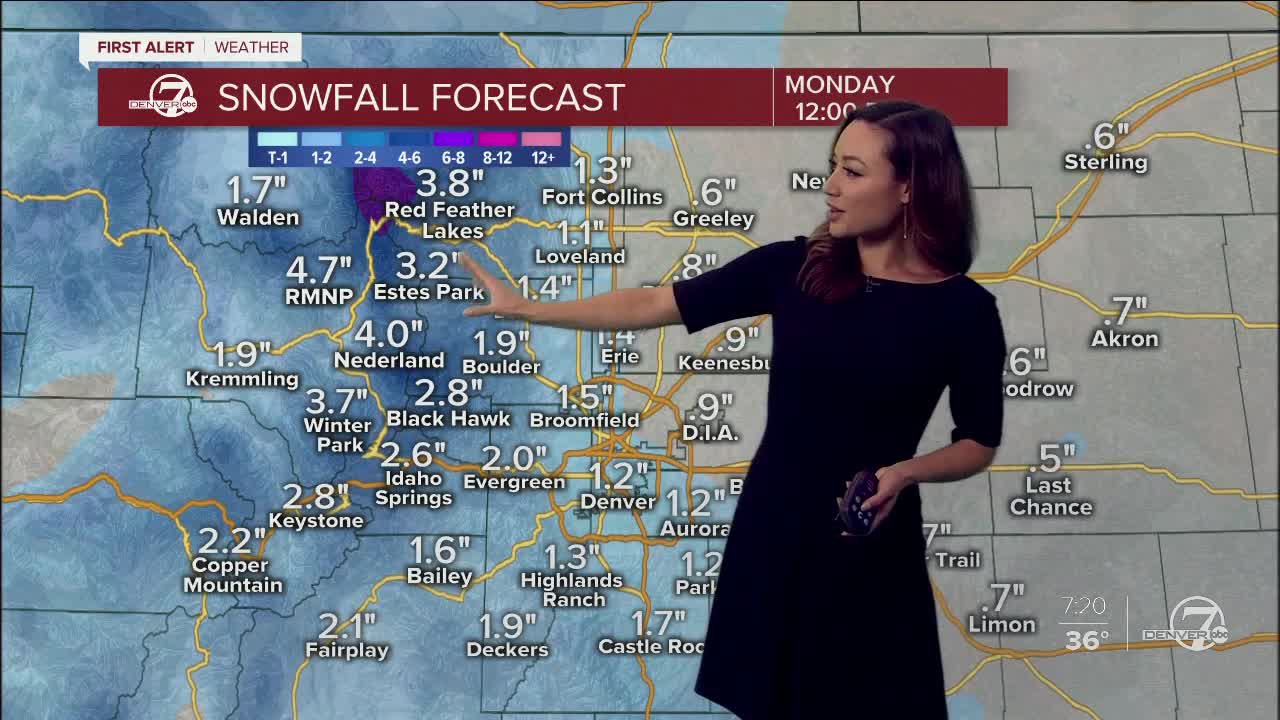 First Alert Action Day: Snow later Sunday