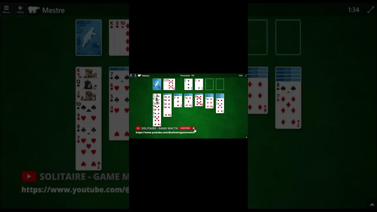 Microsoft Solitaire Collection Klondike MASTER Level # 482 #shorts