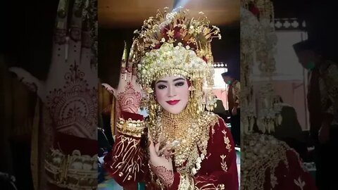 PENGANTIN ADAT PALEMBANG #short #shorts #shortvideo