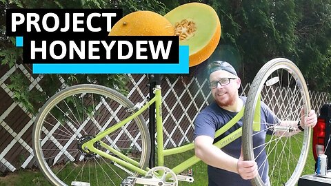 Project Honeydew- Building a Cruiser Bike for my Fiance using a Specialized Globe and Used Parts