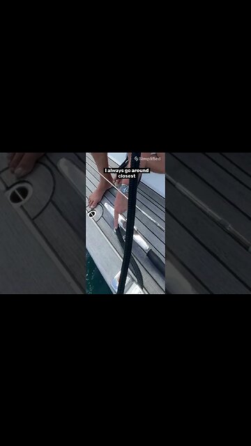 OXO Method for Tying a Line to a Cleat #shorts