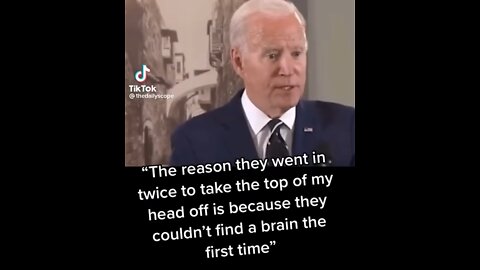 Joe Biden No Brain?