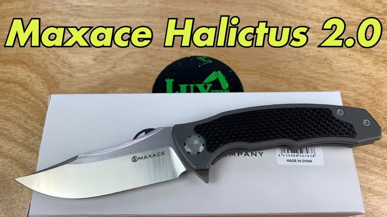 Maxace Halictus 2.0 / includes disassembly/ full size quality build and great looking !