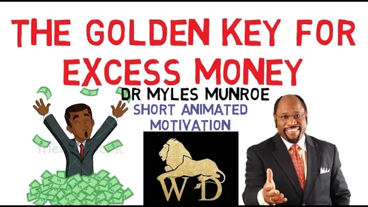 WOW! MIND BLOWING SECRET TO FINANCIAL FREEDOM IN THE KINGDOM by Dr Myles Munroe (YOU NEED THIS!)