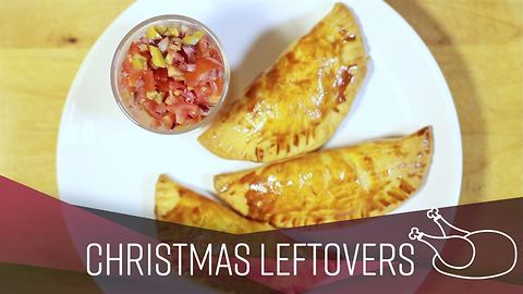 How To: Leftover turkey and chorizo parcels