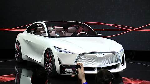 INFINITI Q Inspiration Concept has first production ready VC-turbo engine