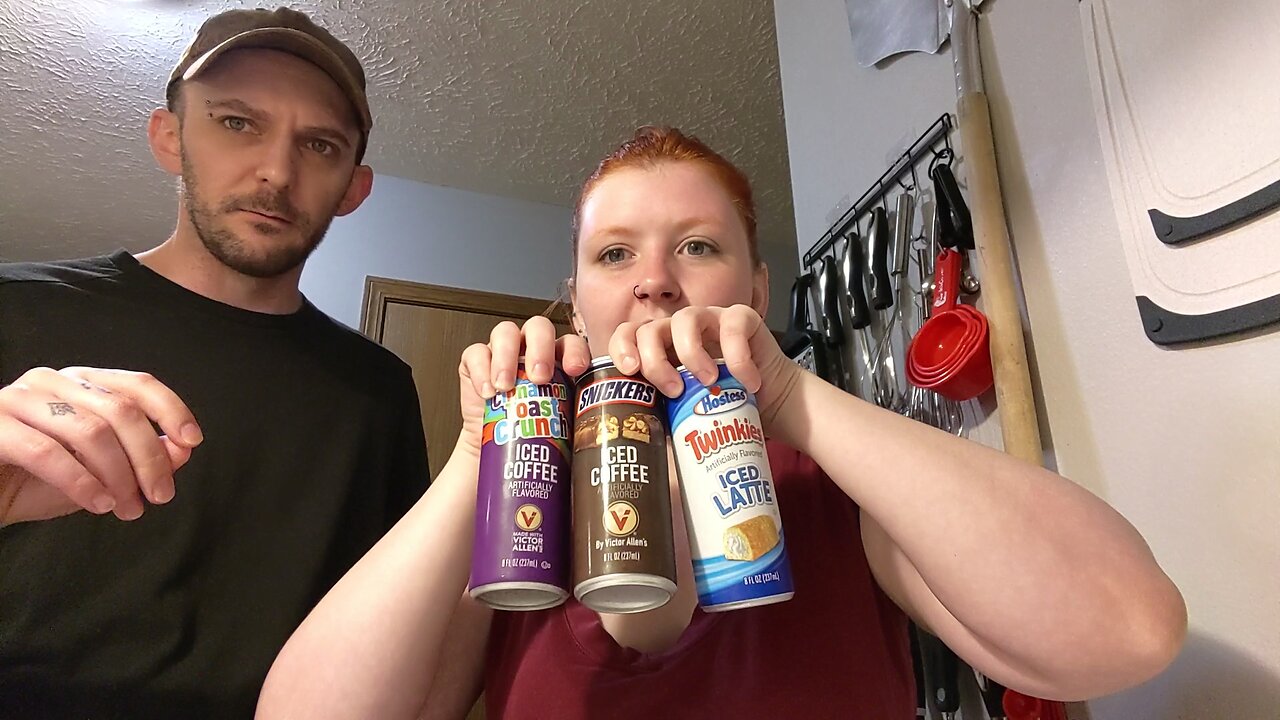 Iced Coffe and Snack Collab Taste Test