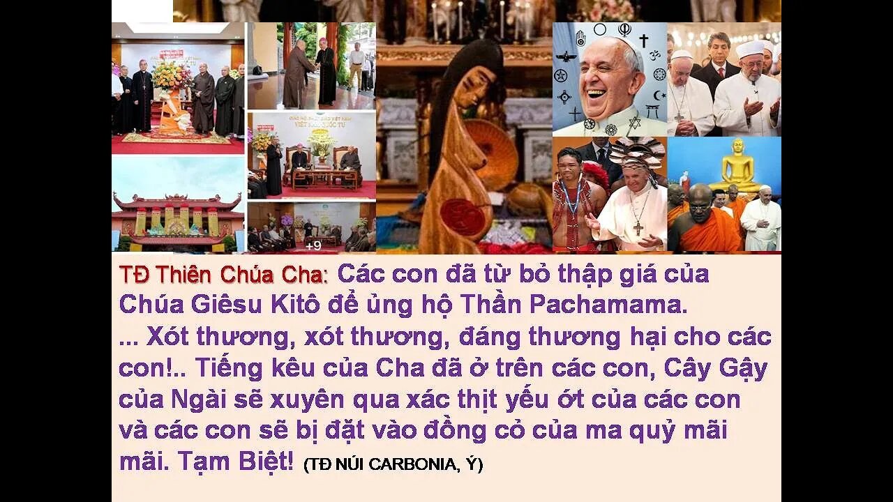 Sự Phản Bội Thiên Chúa là Cái Chết của Con Người, MỌI THỨ ĐỀU ĐƯỢC CHUYỂN ĐỔI. (NÚI CARBONIA)