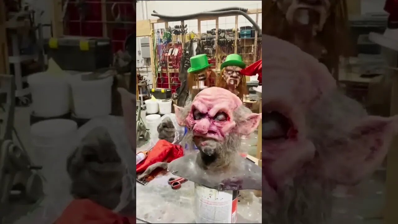 paint a silicone mask!