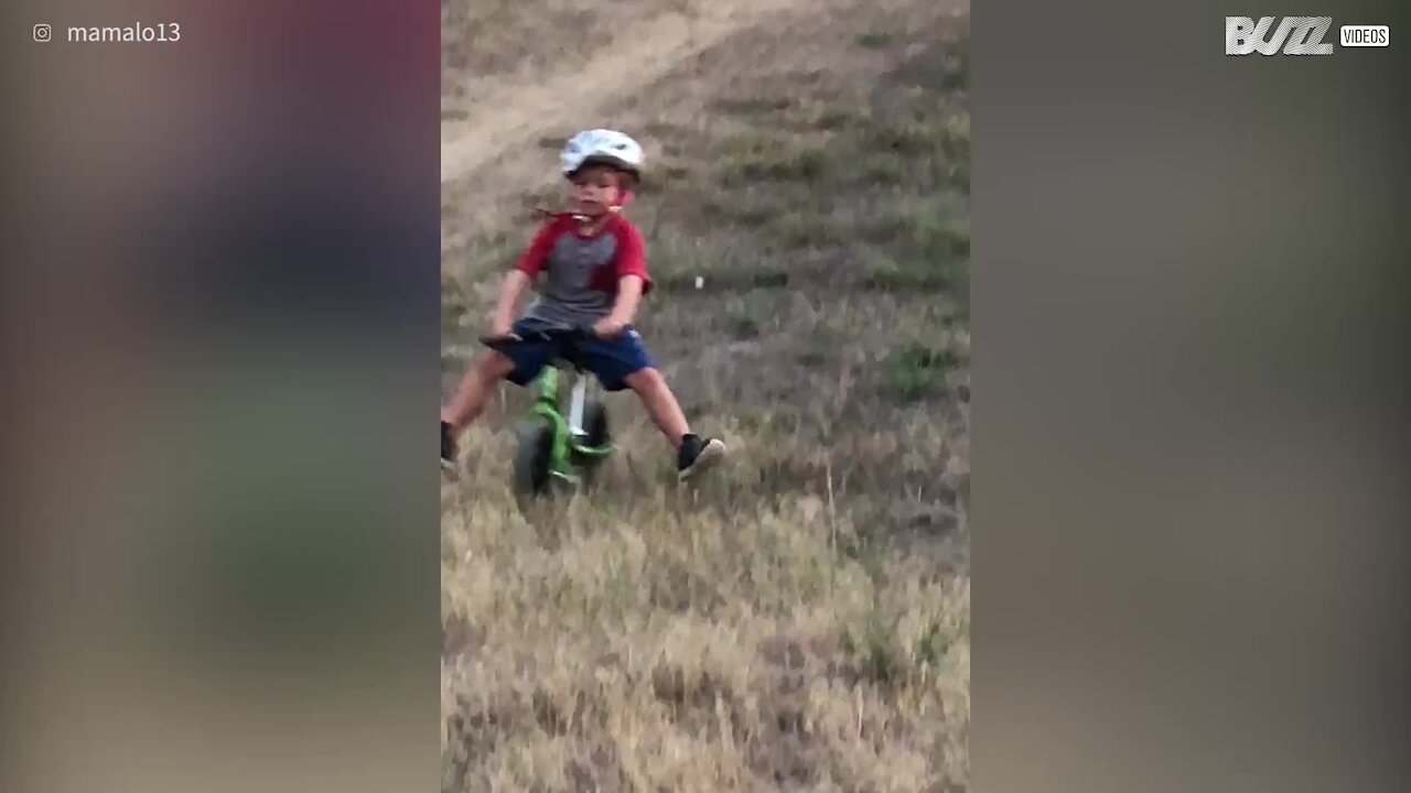 Scendere le colline in bicicletta non è per tutti