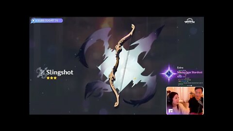 Leslie with Unbelievable Gacha Luck in Genshin Impact