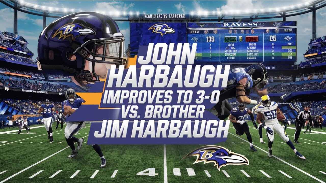 NFL's Most INTENSE Sibling Showdown: Harbaugh Brothers!