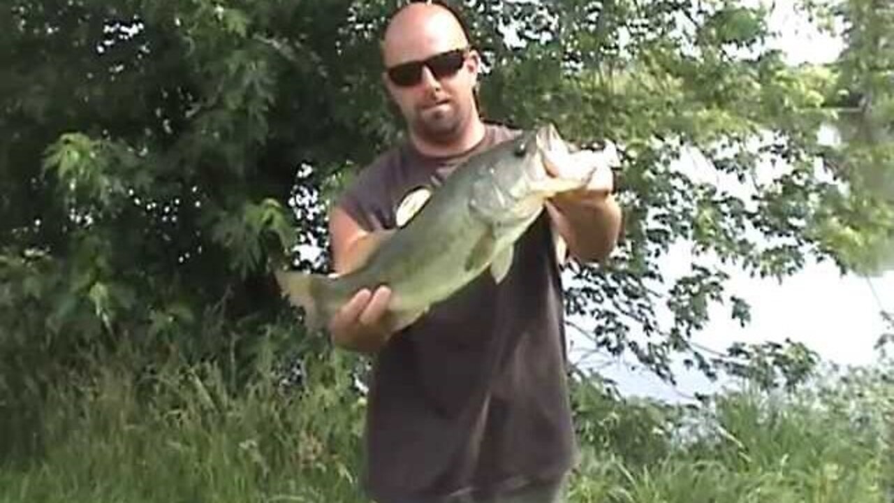 4 1/2 lb Bass on Rage Toad