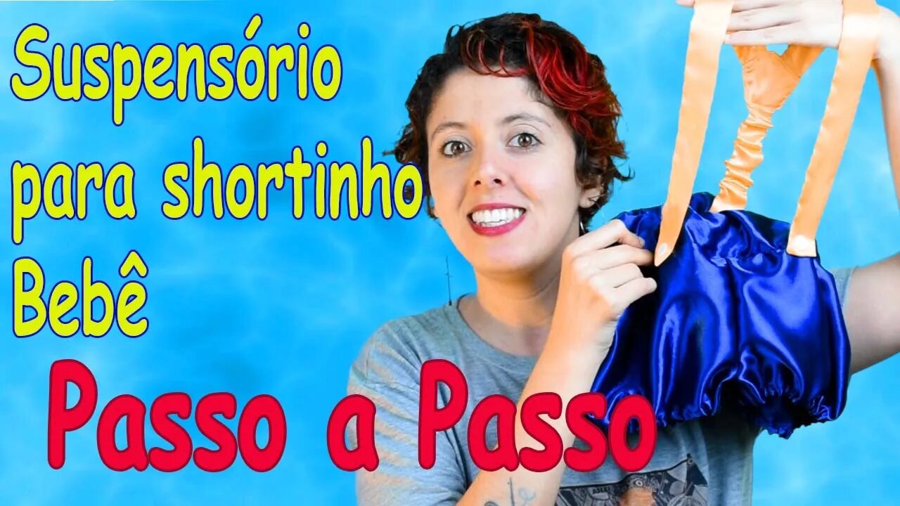 Como Fazer Suspensório pra Roupinha de Bebê Passo a Passo