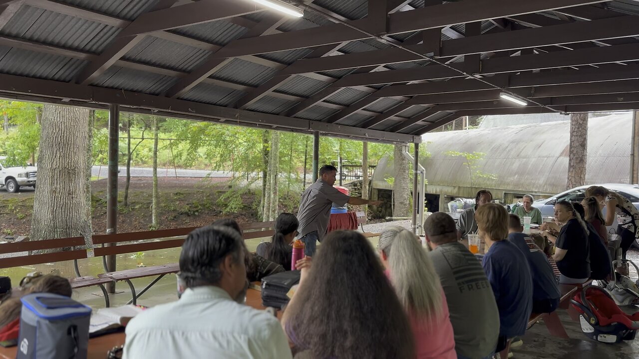 Pastor instructing 7/30/23