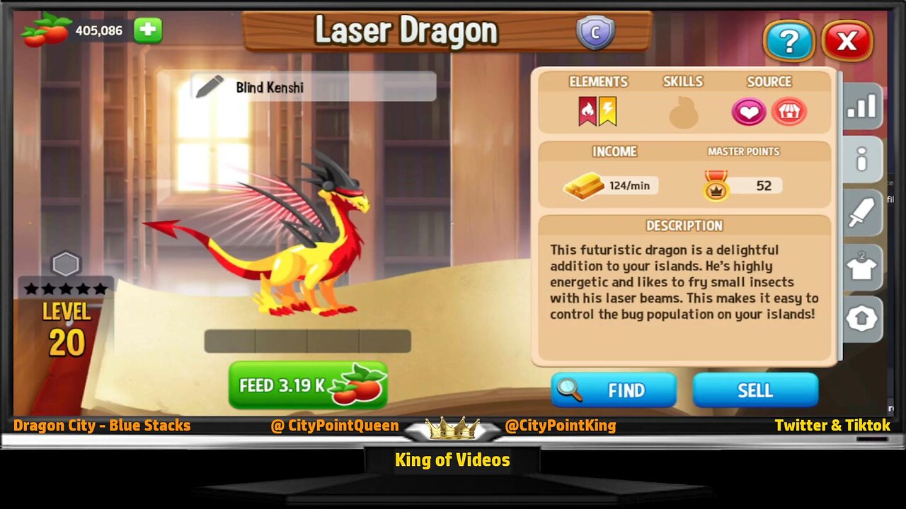 Dragon City - Laser Dragon