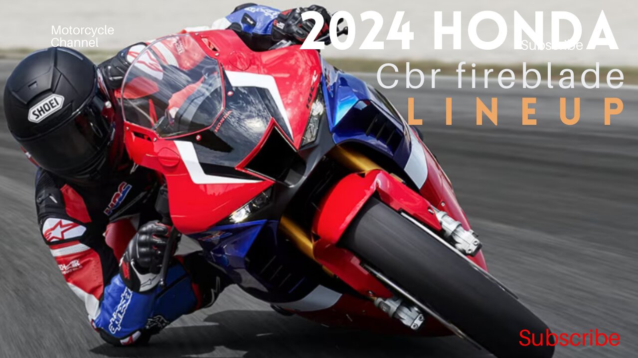 2024 Honda cbr fireblade new bike lineup