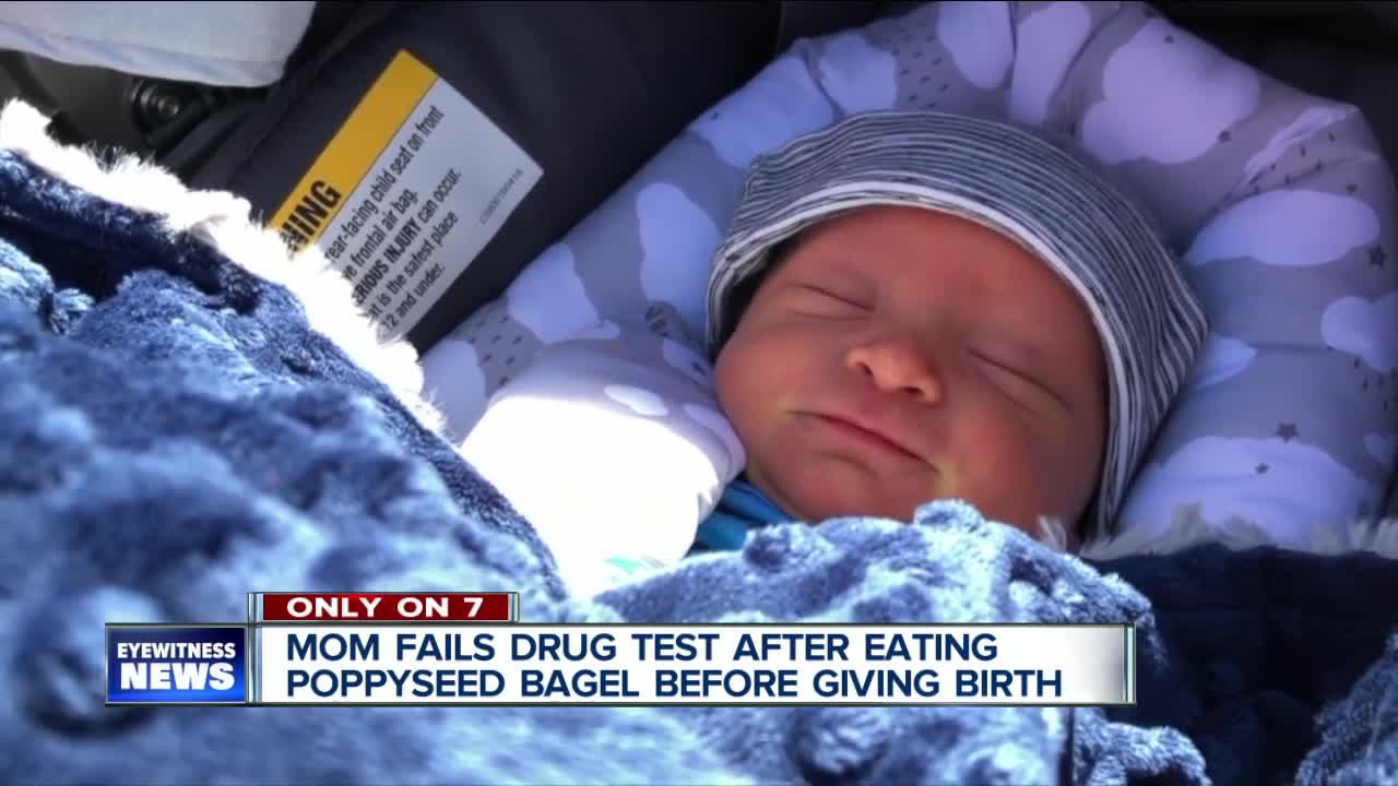 Mom fails drug test after eating poppyseed bagel before giving birth