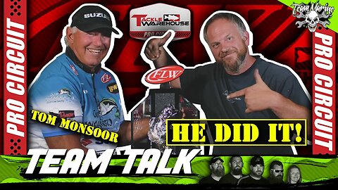 TEAM TALK: HE DID IT! TOM MONSOOR WINS!