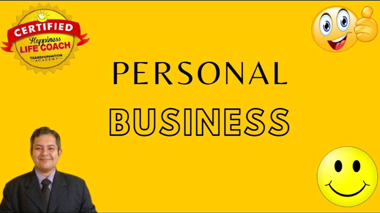 Personal Business 14042022