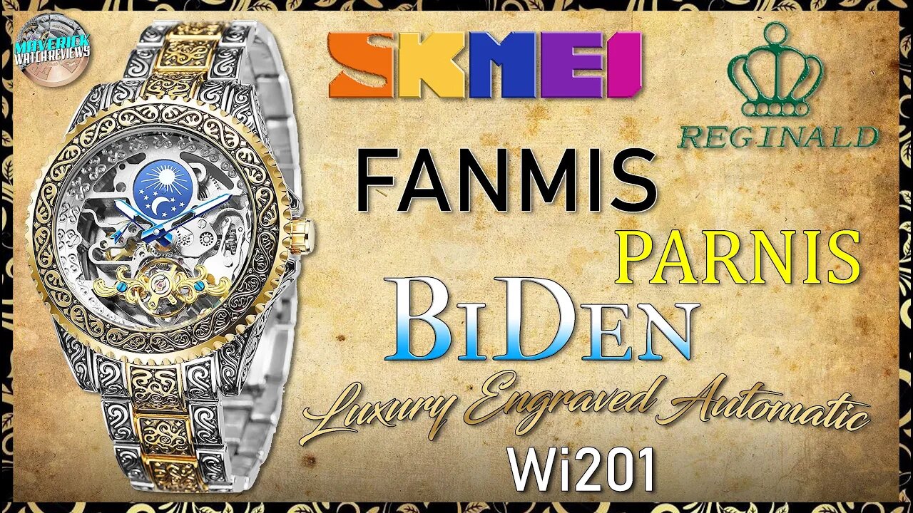 Chinese Watch Mafia? | Fanmis, SKMEI, BiDen, Parnis, Winner & Reginald Automatic Unbox & Review.