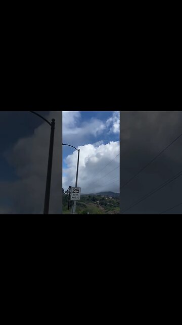 Intercepted tornado warned supercell north of San Diego near Hidden Meadows, [California.]