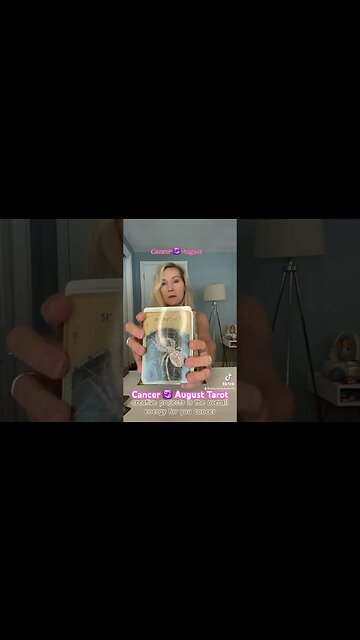Cancer ♋️ August Tarot #cancer #tarot #tarotcards