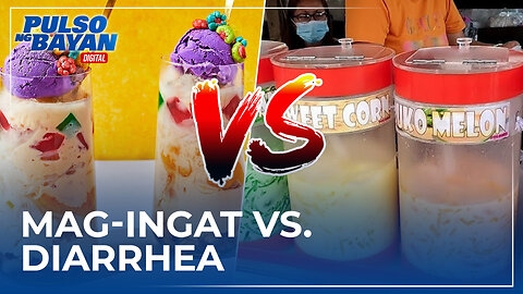 Halo-halo at palamig, maaaring maging dahilan ng diarrhea ngayong summer ayon sa DOH
