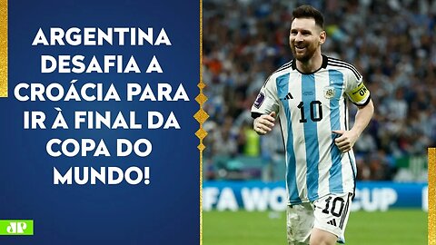 É AMANHÃ! A Argentina FARÁ o que o Brasil NÃO FEZ e ELIMINARÁ a Croácia? | PÓS-JOGO DA COPA DO MUNDO