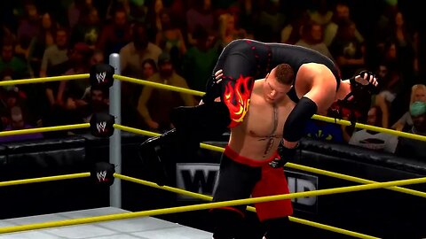 WWE '13 Gameplay Brock Lesnar vs Kane