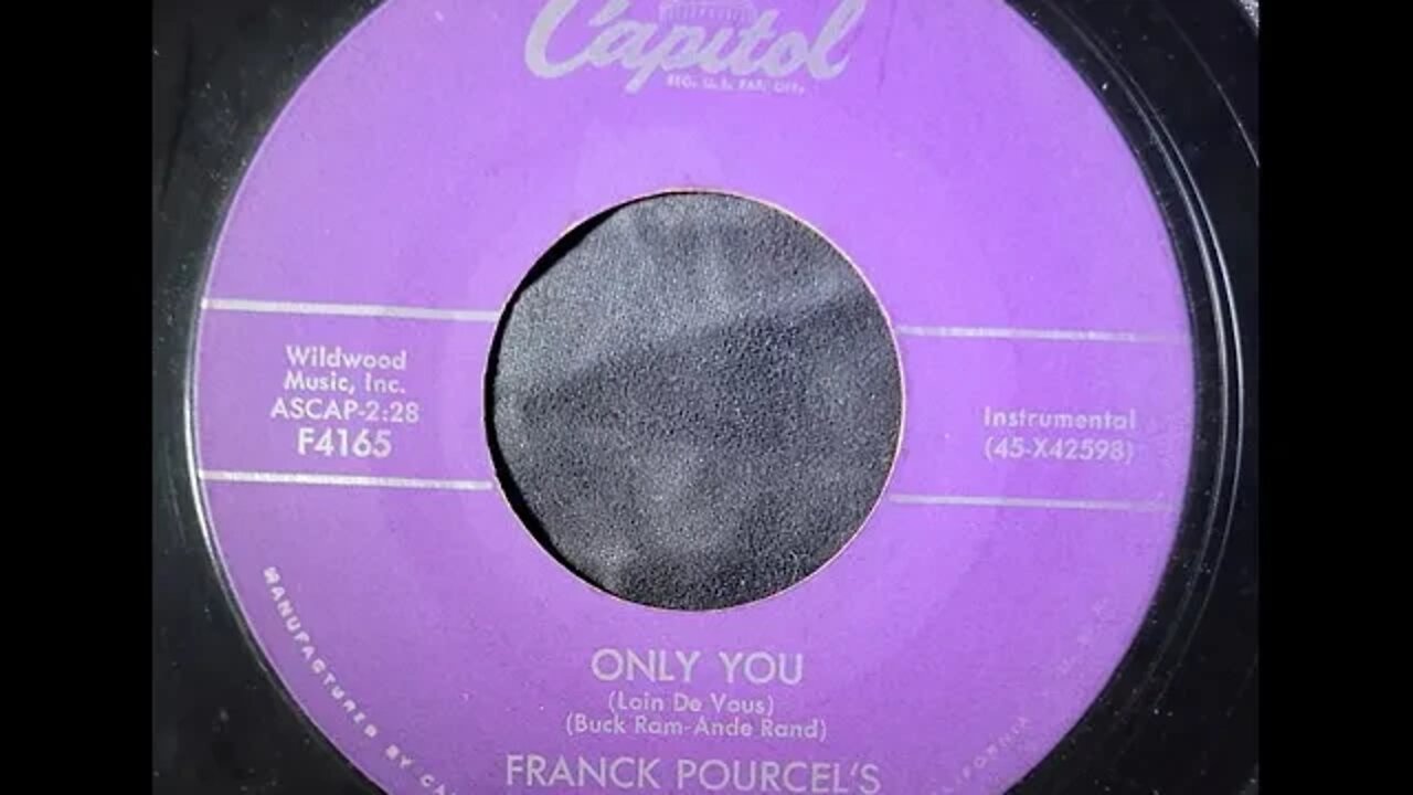 Franck Pourcel's French Fiddles – Only You (Loin De Vous)