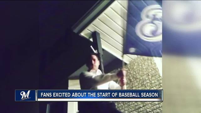 Vince gets excited for Opening Day
