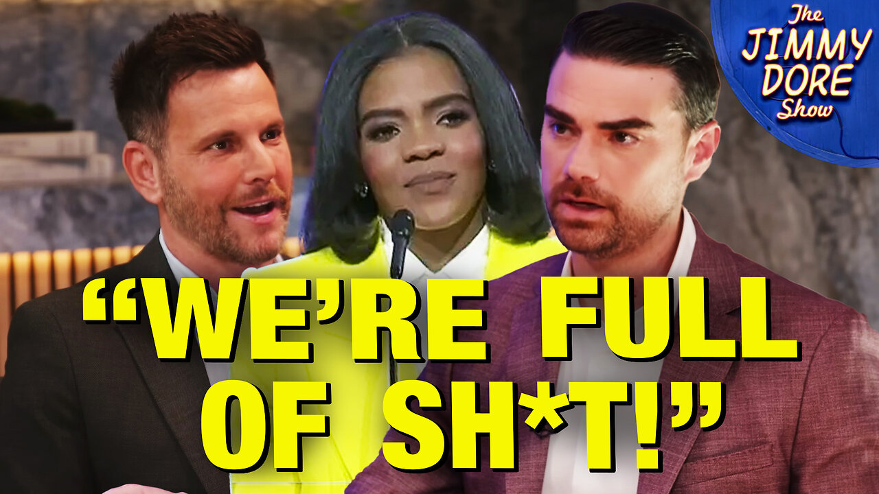 Ben Shapiro & Dave Rubin DESPERATELY Defend Canceling Candace Owens