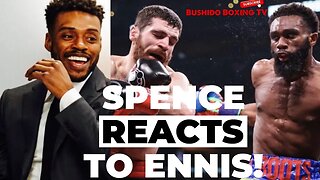 Wow!! Errol Spence REACTS To Jaron Ennis Performance!