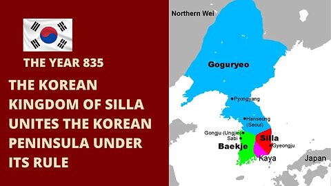 The Korean Kingdom of Silla Unites the Korean Peninsula Under Its Rule