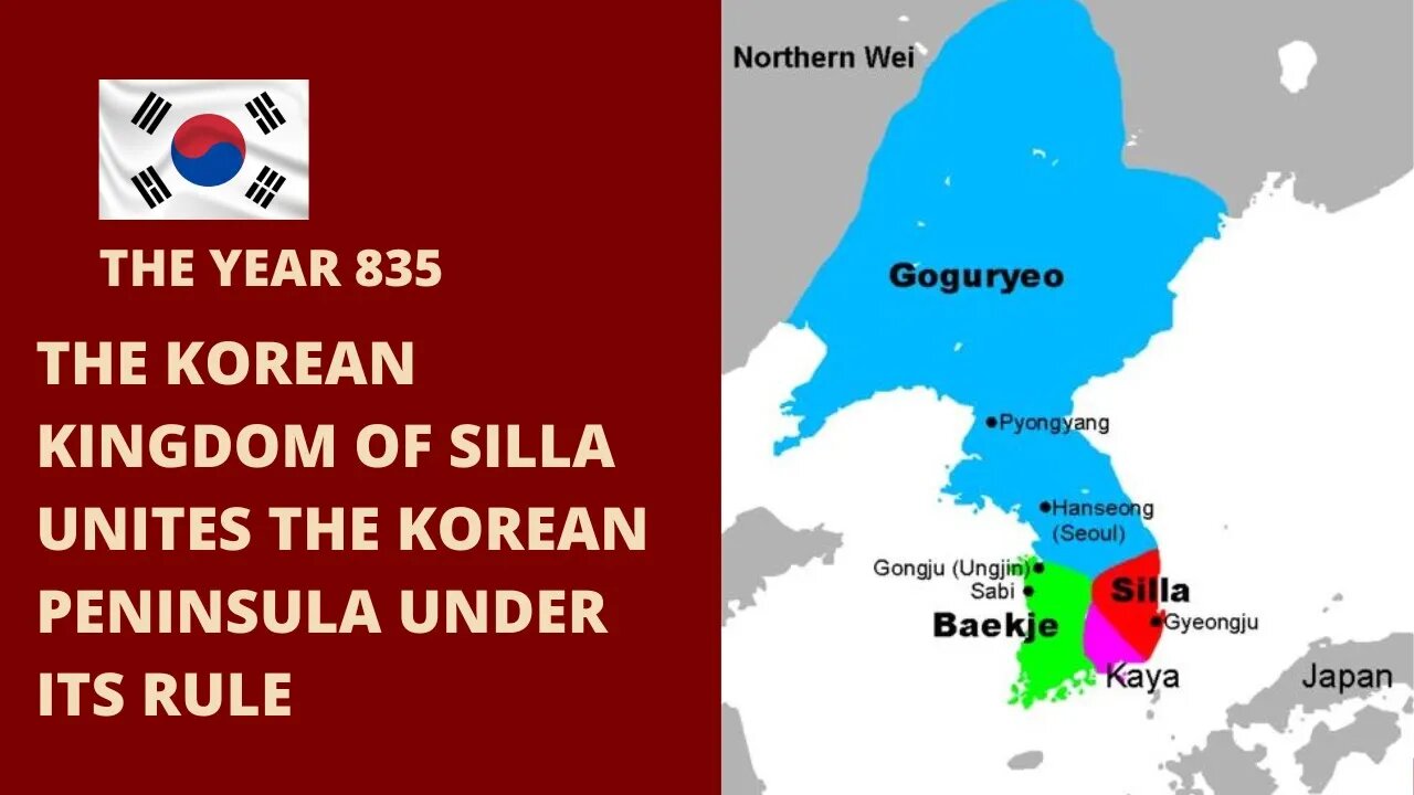 The Korean Kingdom of Silla Unites the Korean Peninsula Under Its Rule