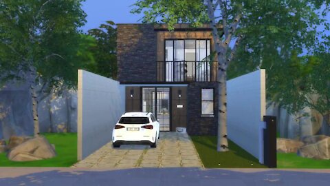 The Sims 4 NORDIC HOME Speed Build