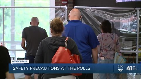 Safety precautions at the polls