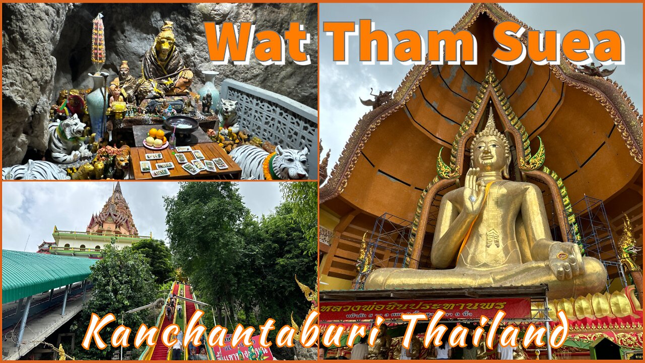 Tiger Cave Temple - Wat Tham Suea วัดถำเสือ Kanchantaburi Thailand 2024