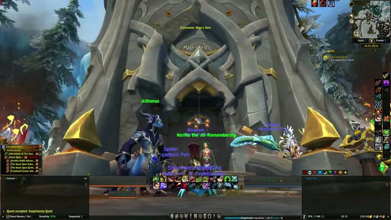 World of Warcraft Dragonflight Suspiciously Quiet